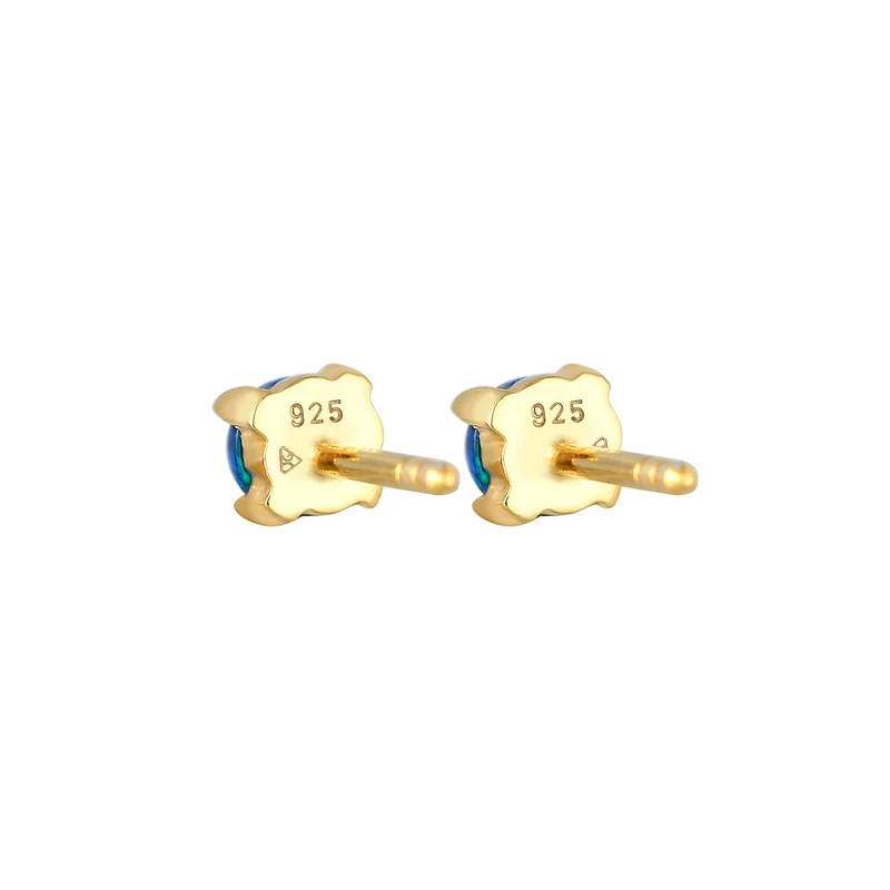 Ohrstecker | Opal ( Weiß )