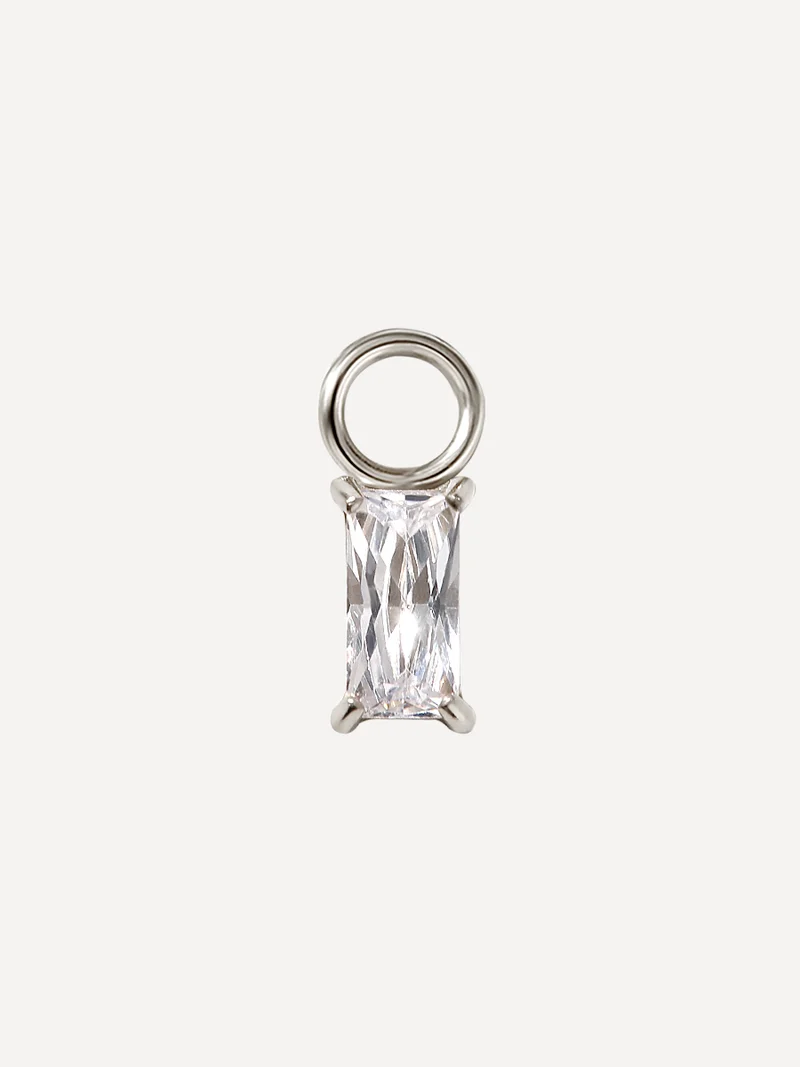 3x6mm Simplicity Shine Ohrring-Charm