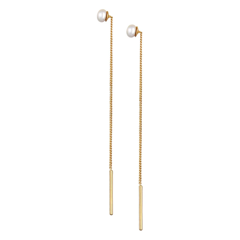 Ohrhänger Ear Chain | Süßwasserperle