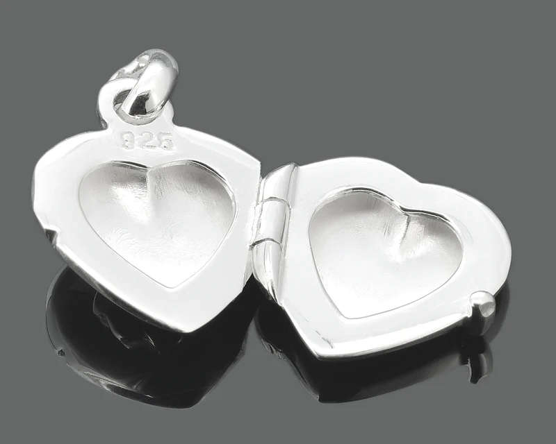 KINDERMEDAILLON SILBER MIT SCHMETTERLING, SILBERSCHMUCK