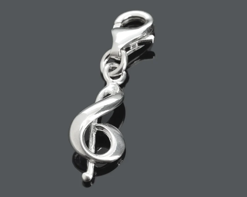 NOTEN SCHLÜSSEL, CHARM, MUSIK ANHÄNGER, ARMBAND CHARM