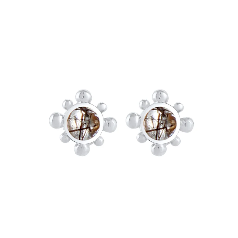 Ohrstecker | Quarz ( Transparent )