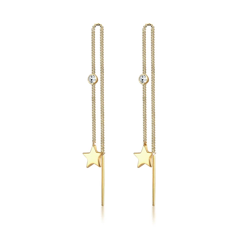 Ohrhänger Astro | Mit Kristallen von Swarovski® (Weiß)