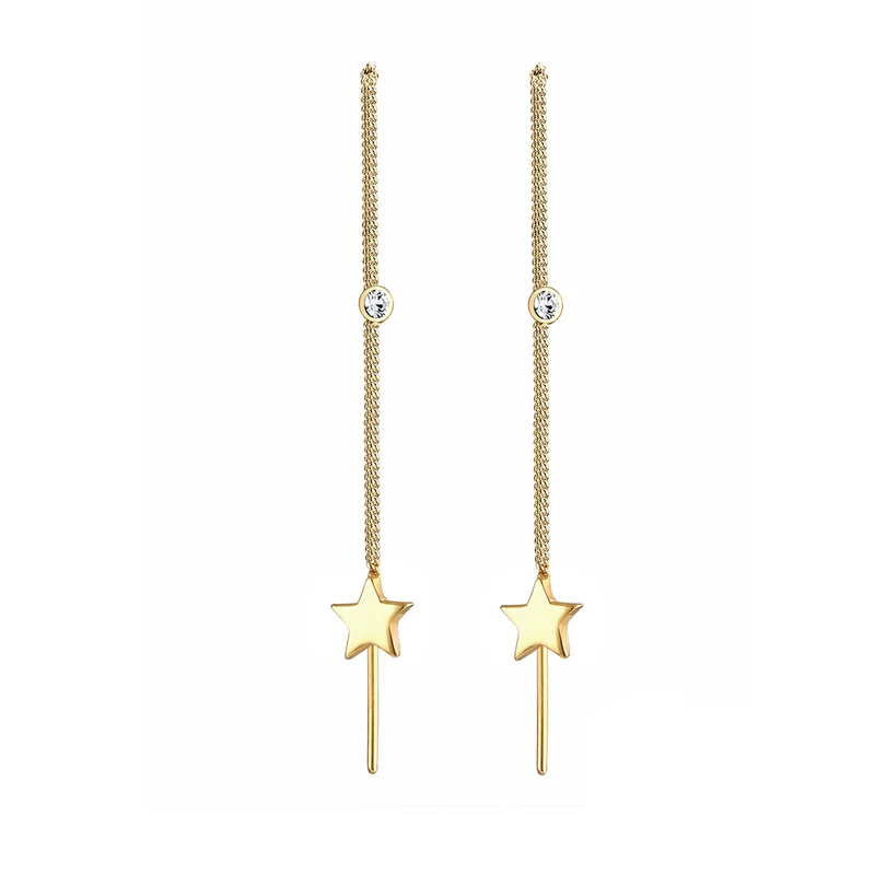 Ohrhänger Astro | Mit Kristallen von Swarovski® (Weiß)