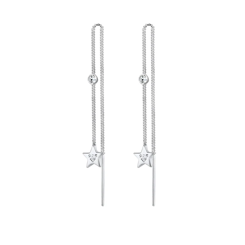 Ohrhänger Astro | Mit Kristallen von Swarovski® (Weiß)