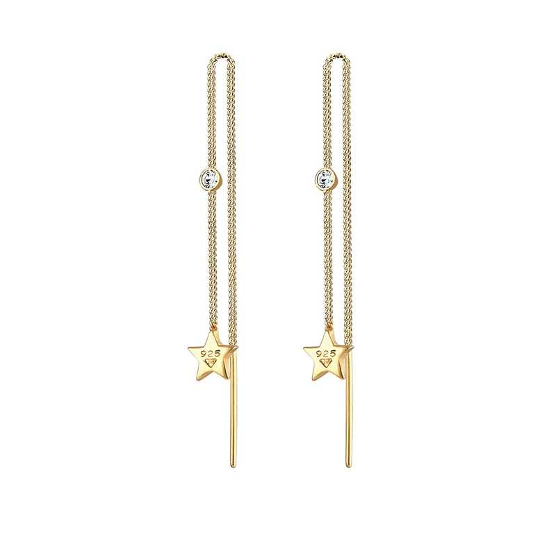 Ohrhänger Astro | Mit Kristallen von Swarovski® (Weiß)
