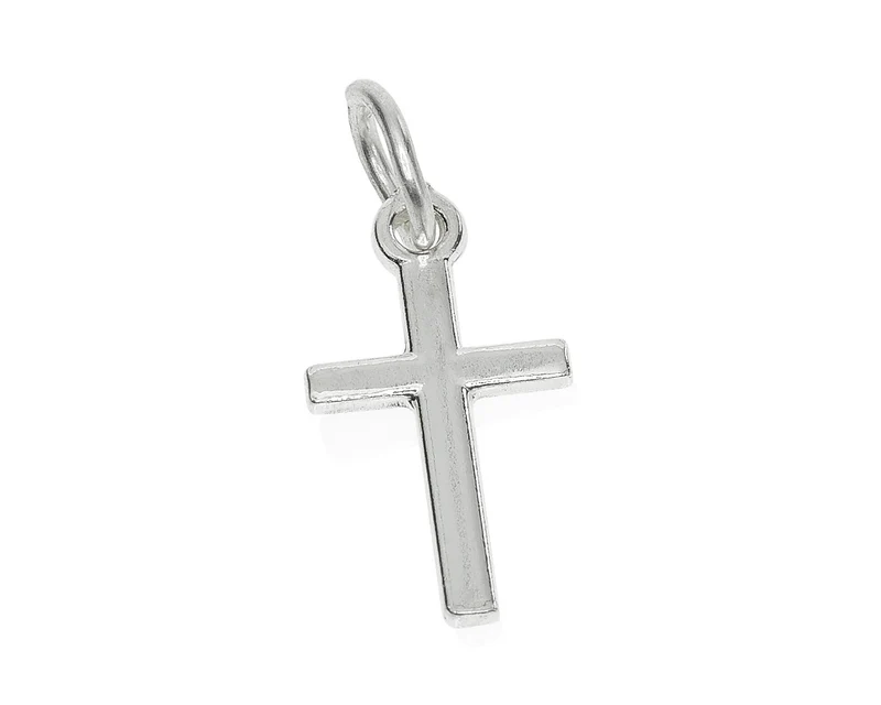 SILBER ANHÄNGER KREUZ, SILBERKREUZ, KREUZ ZUR TAUFE, SILBERSCHMUCK