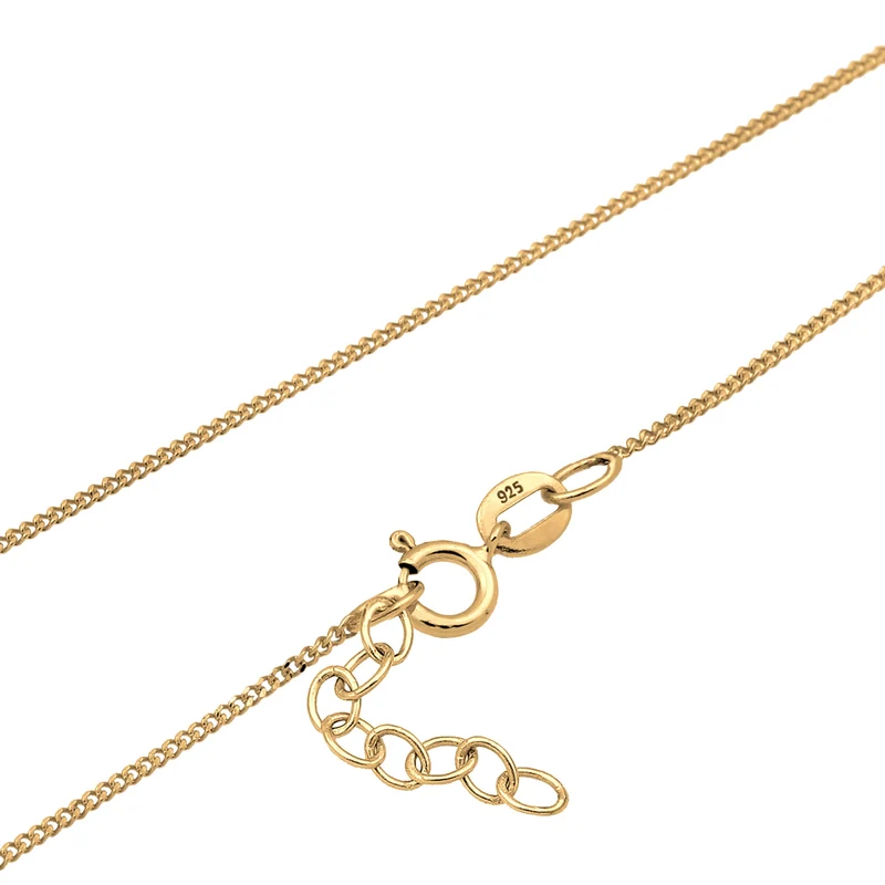 Halskette Blume | Mit Kristallen von Swarovski® (Hellblau)