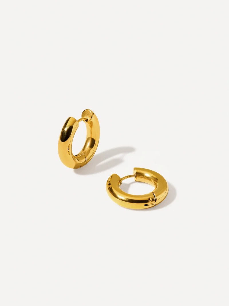 22mm Chunky Hoop Ohrringe