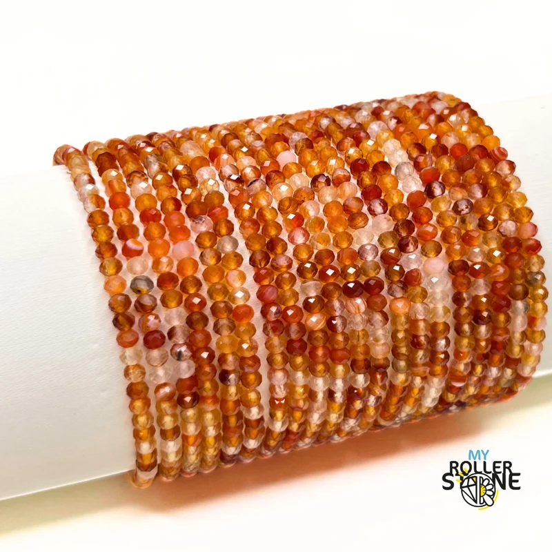 Karneol Facettiertes Armband