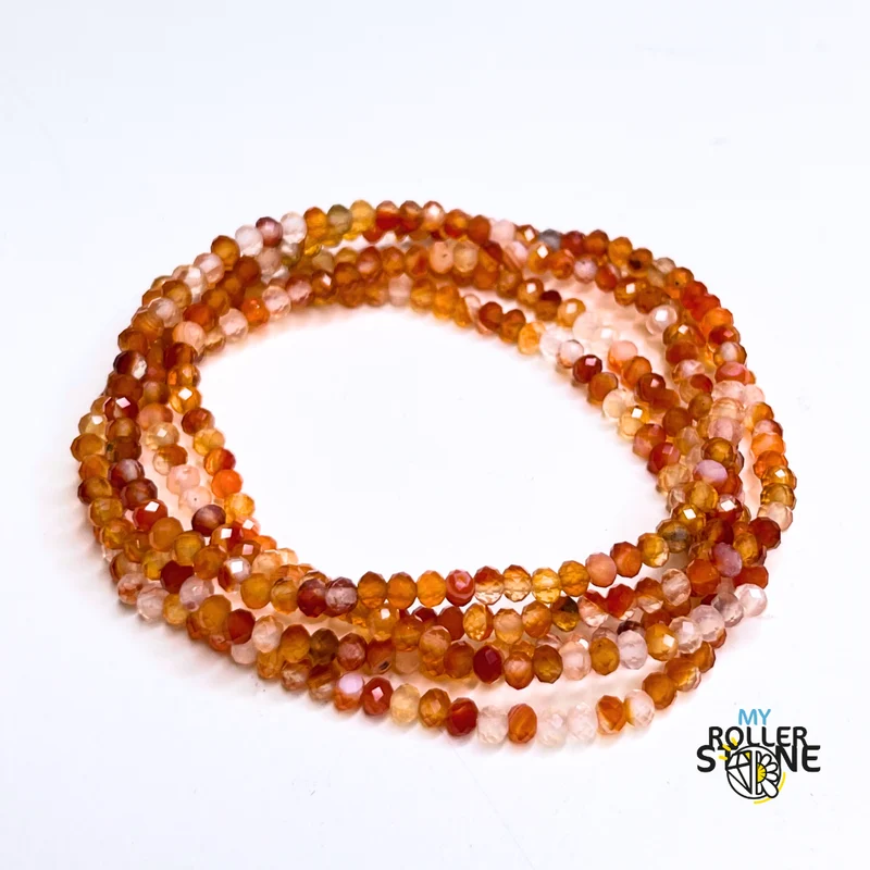 Karneol Facettiertes Armband