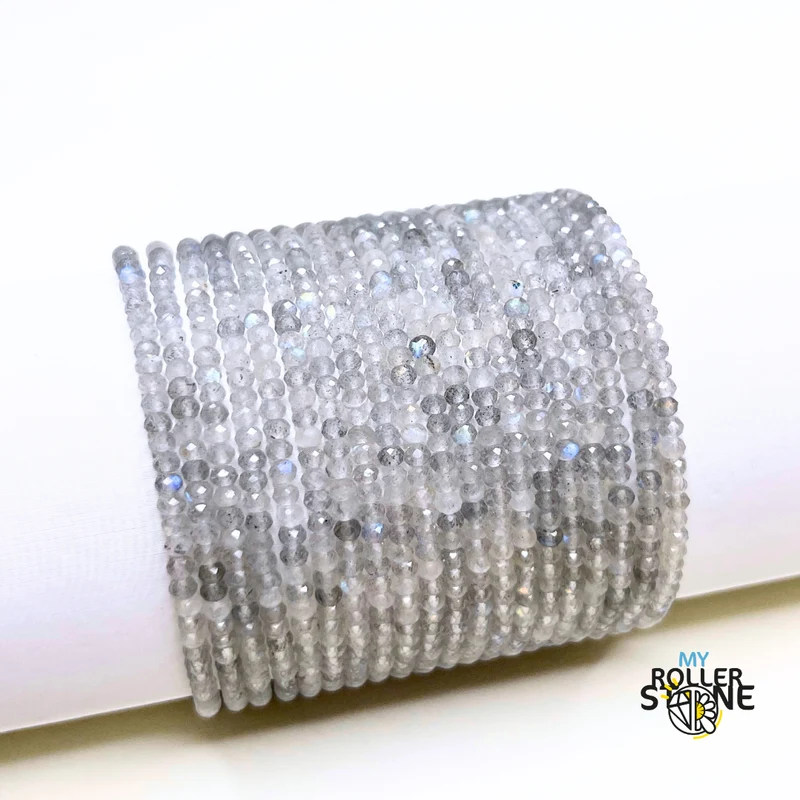 Facettiertes Labradorit-Armband