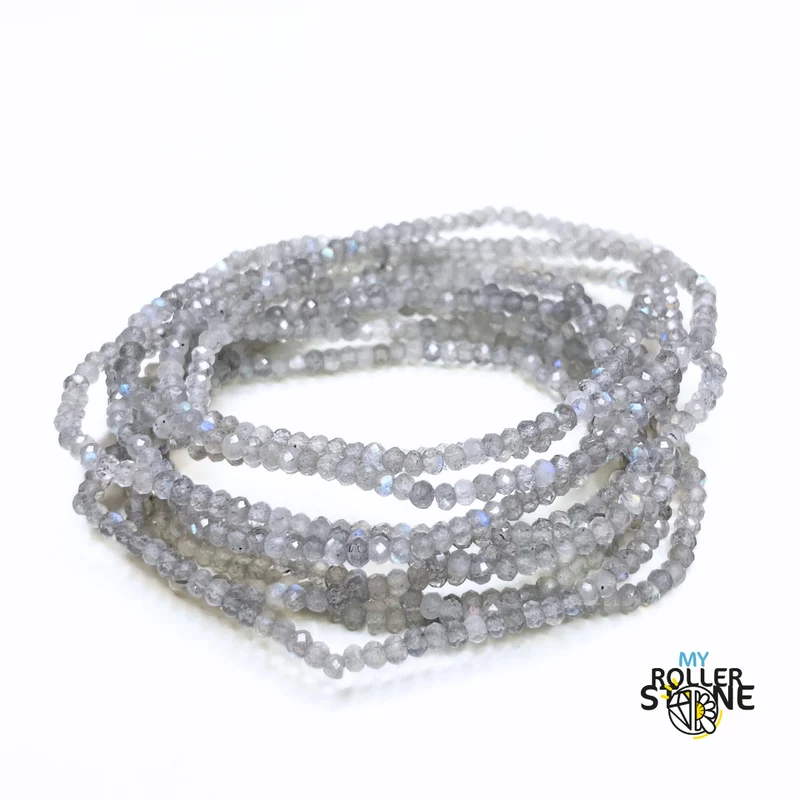 Facettiertes Labradorit-Armband