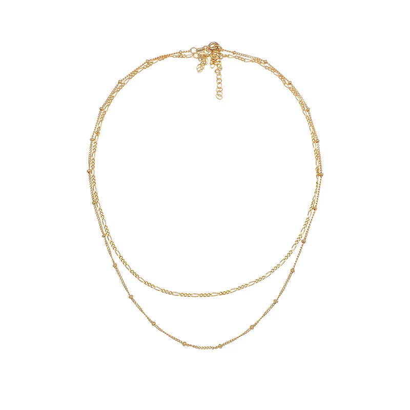 Choker 2er Set Kugel- & Figarokette