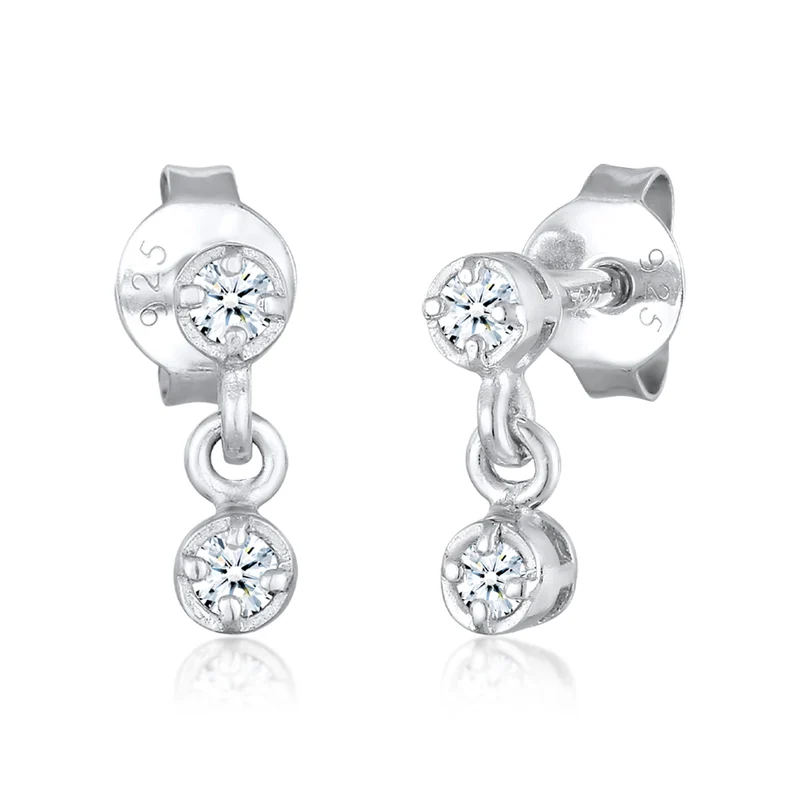 Ohrstecker | Diamant ( Weiß, 0,12 ct )