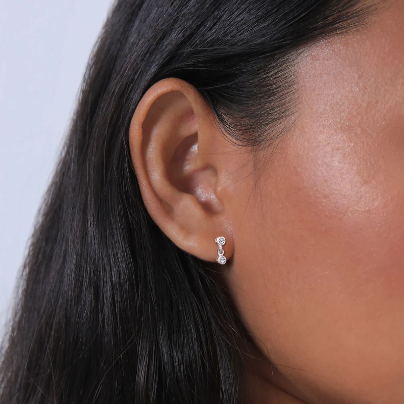 Ohrstecker | Diamant ( Weiß, 0,12 ct )