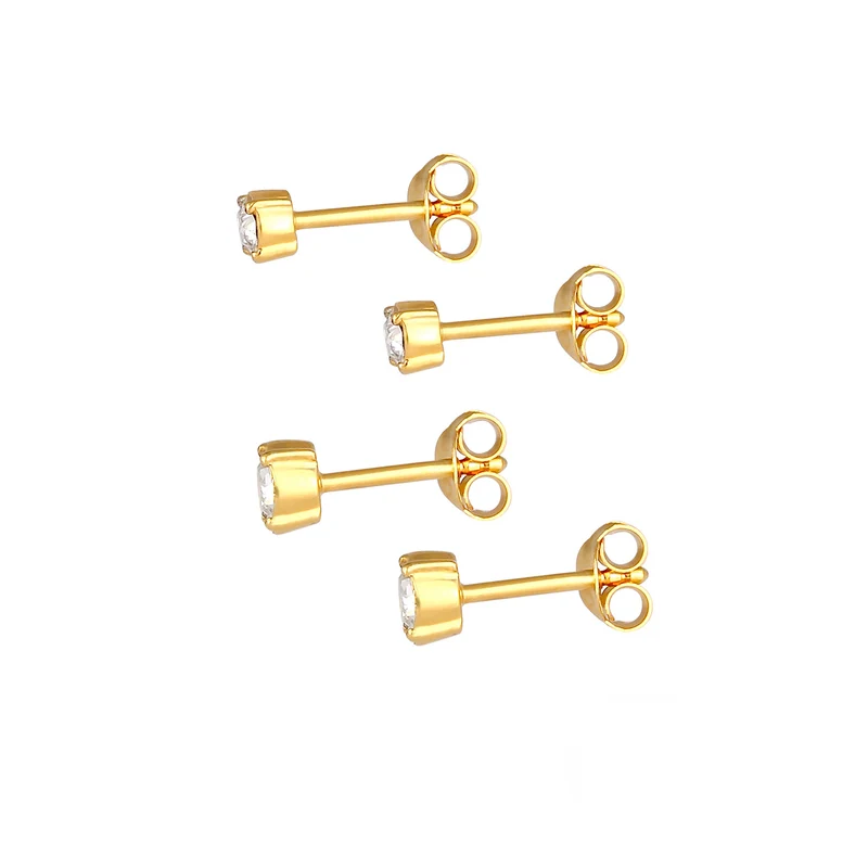 Ohrringset | Kristall ( Weiß )