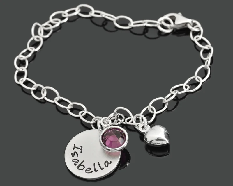 SCHMUCK MIT GRAVUR, TAUFSCHMUCK MIT GRAVUR, NAMENSARMBAND