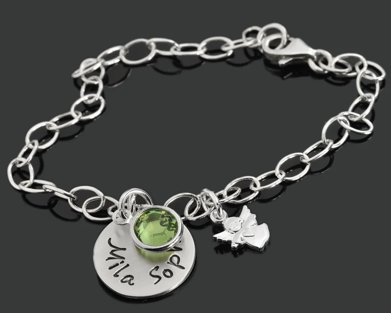 KINDERSCHMUCK GRAVUR, TAUFSCHMUCK MIT GRAVUR, ENGEL SCHMUCK