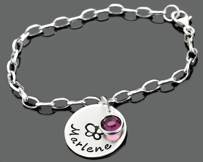 TAUFE ARMBAND, TAUFSCHMUCK MIT GRAVUR, TAUFGESCHENK, NAMENSSCHMUCK