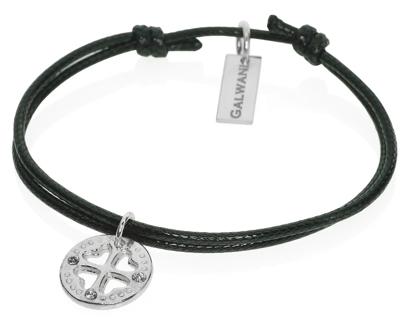 ARMBAND SCHWARZ, GLÜCKSBRINGER SCHMUCK, HERRENARMBAND