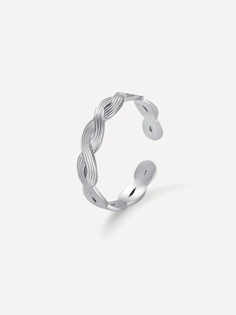 Wavy Line Ring
