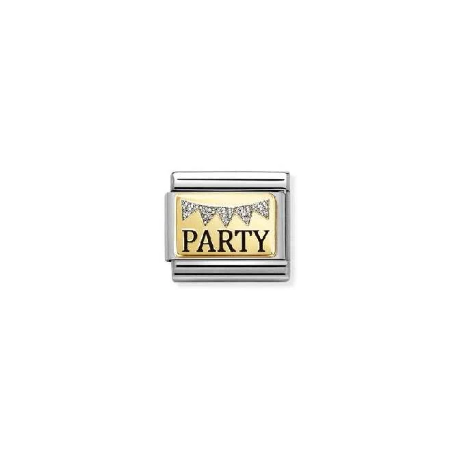 Classic Gold and Enamel Party Glitter Birthday & Birthstones Charms