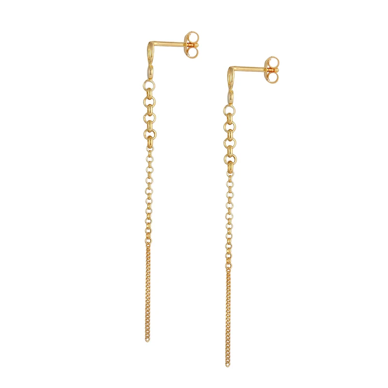 Ohrstecker Ear Chain