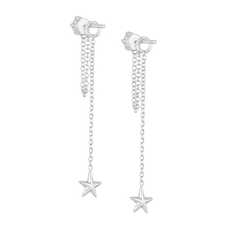 Ohrhänger Astro | Mit Kristallen von Swarovski® (Weiß)