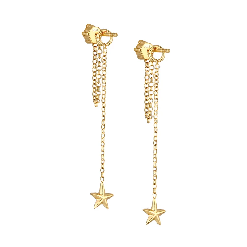 Ohrhänger Astro | Mit Kristallen von Swarovski® (Weiß)