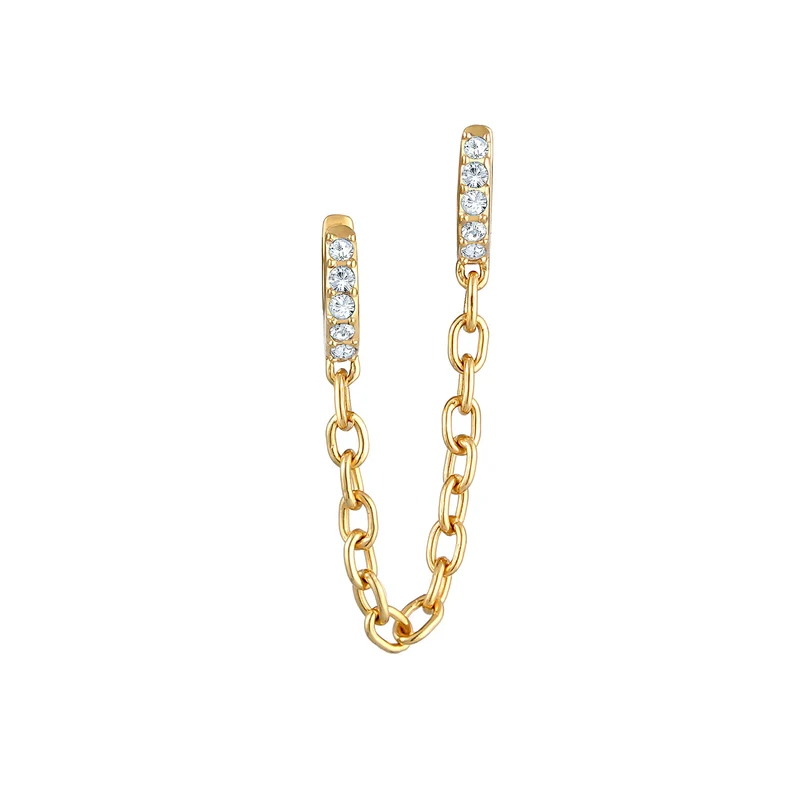 Creole | Mit Kristallen von Swarovski® (Weiß)