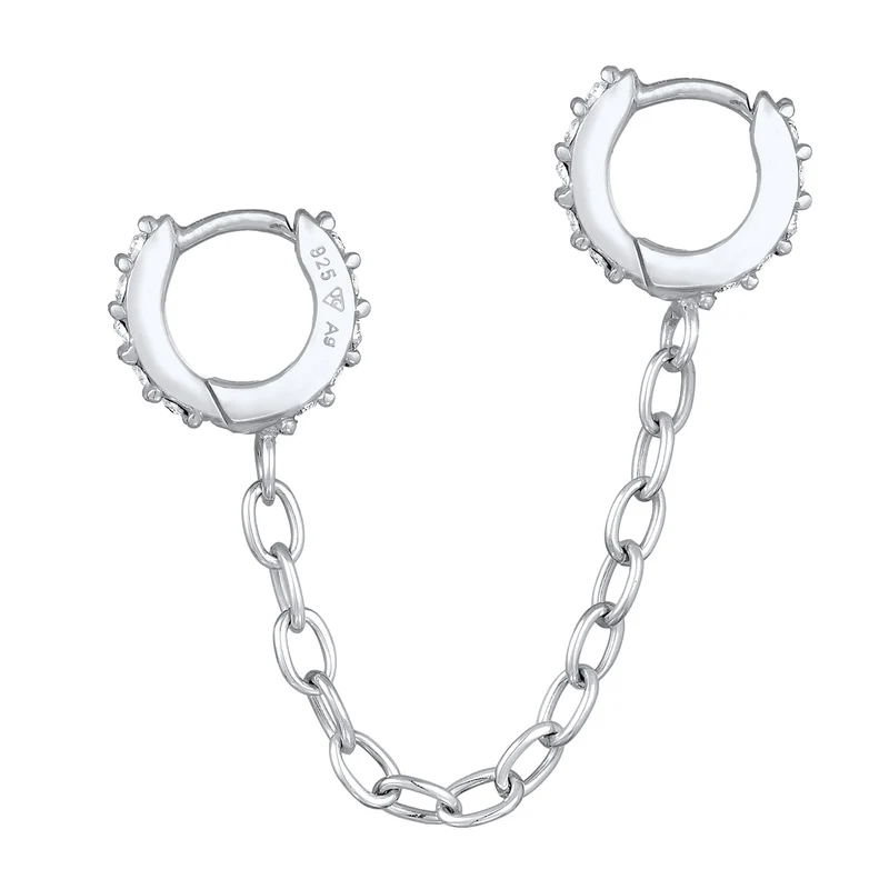 Creole | Mit Kristallen von Swarovski® (Weiß)