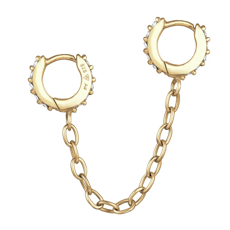 Creole | Mit Kristallen von Swarovski® (Weiß)
