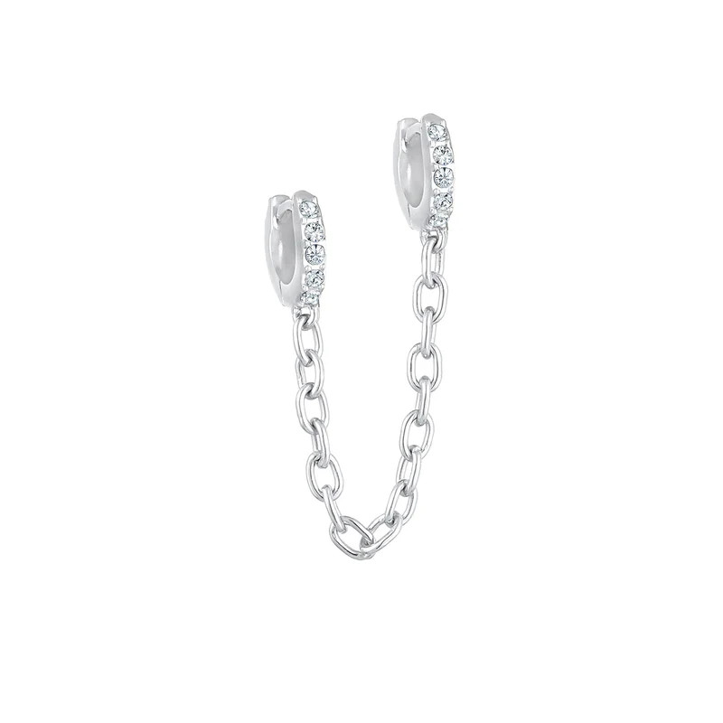 Creole | Mit Kristallen von Swarovski® (Weiß)
