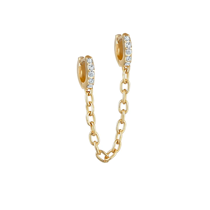 Creole | Mit Kristallen von Swarovski® (Weiß)