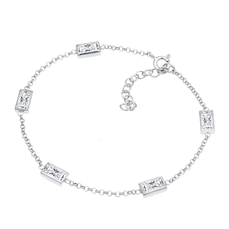 Armband | Zirkonia ( Weiß )