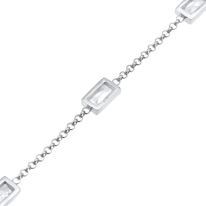 Armband | Zirkonia ( Weiß )