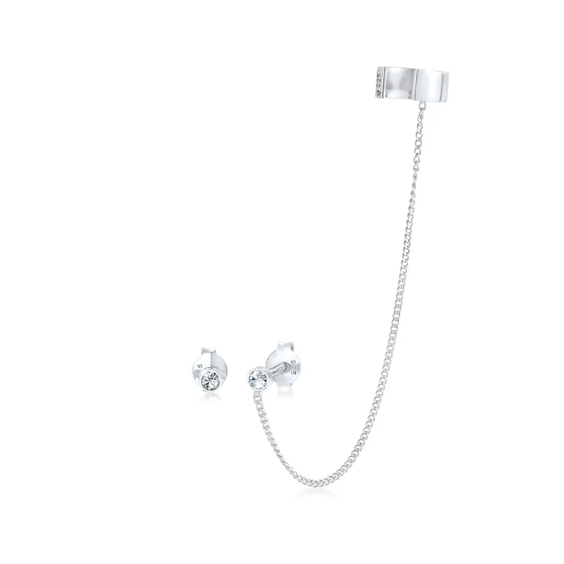 Ohrstecker | Mit Kristallen von Swarovski® (Weiß)