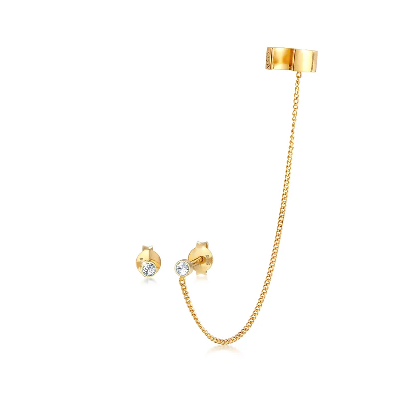 Ohrstecker | Mit Kristallen von Swarovski® (Weiß)