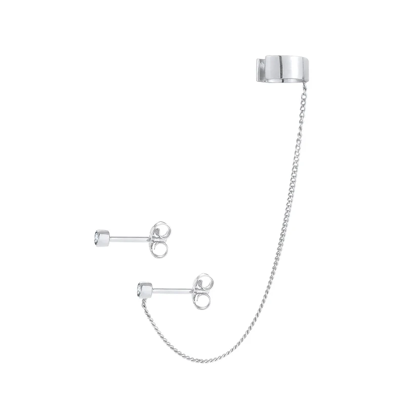Ohrstecker | Mit Kristallen von Swarovski® (Weiß)