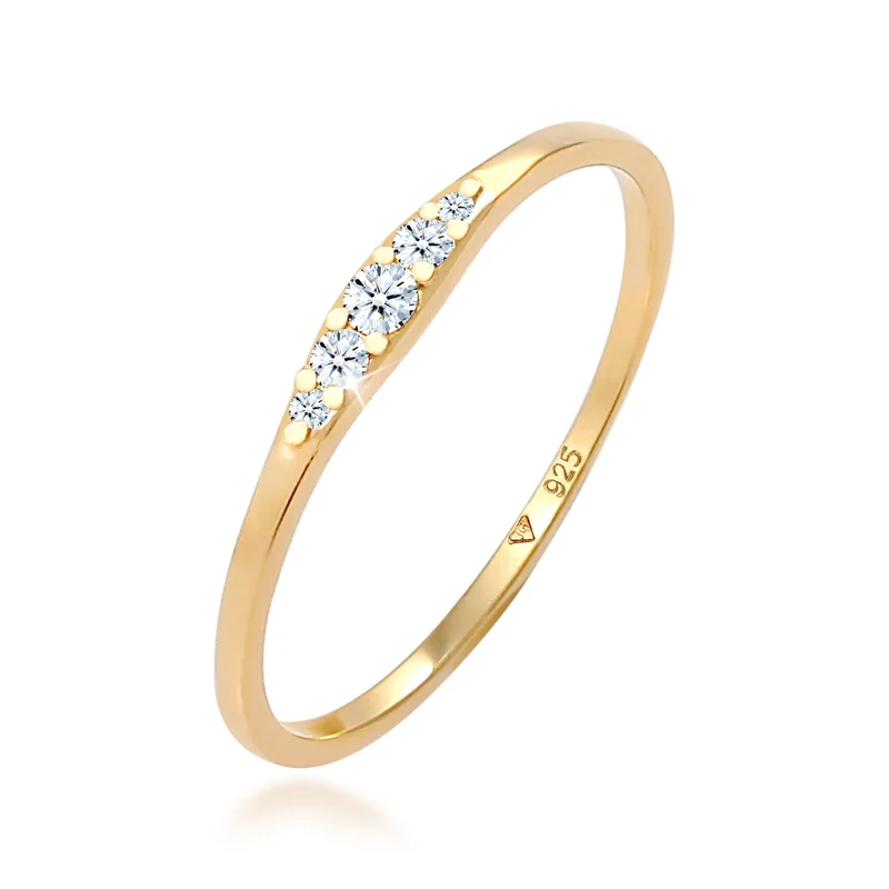 Verlobungsring | Diamant ( Weiß, 0,07 ct )