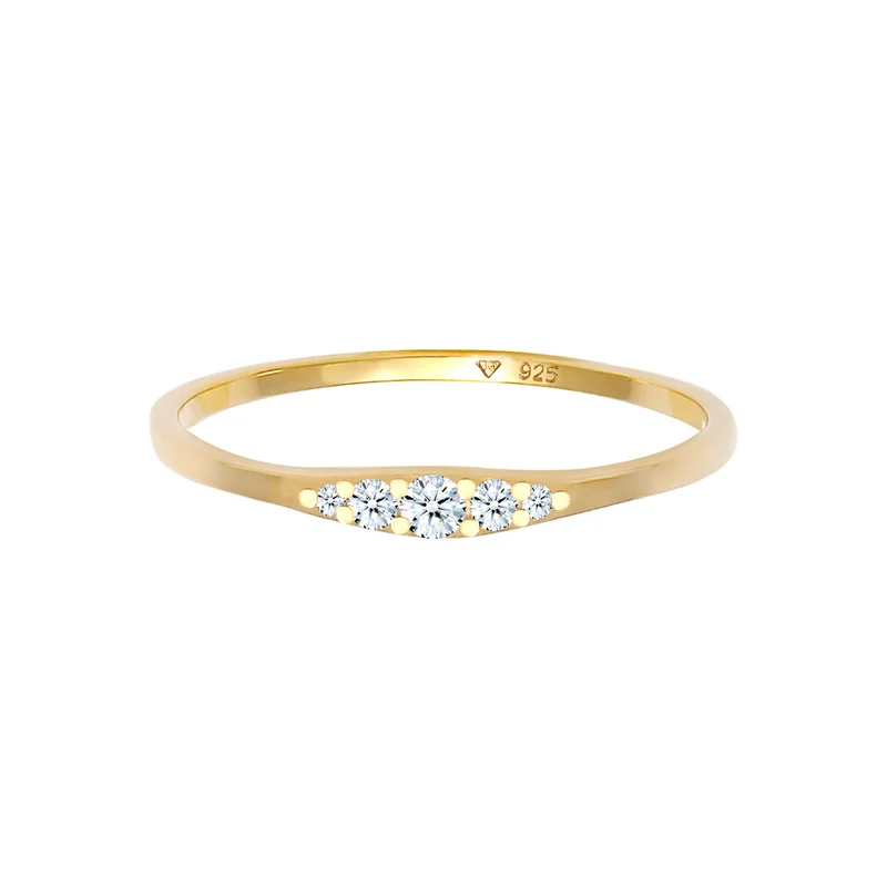 Verlobungsring | Diamant ( Weiß, 0,07 ct )