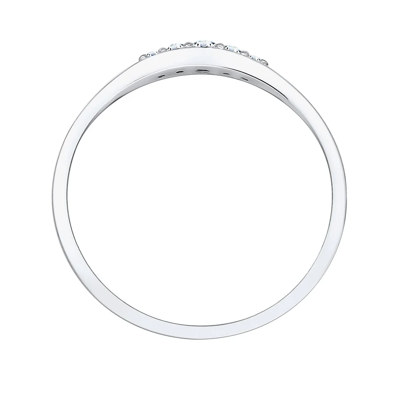 Verlobungsring | Diamant ( Weiß, 0,07 ct )