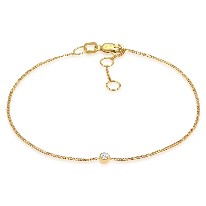 Armband | Diamant ( Weiß, 0,03 ct )