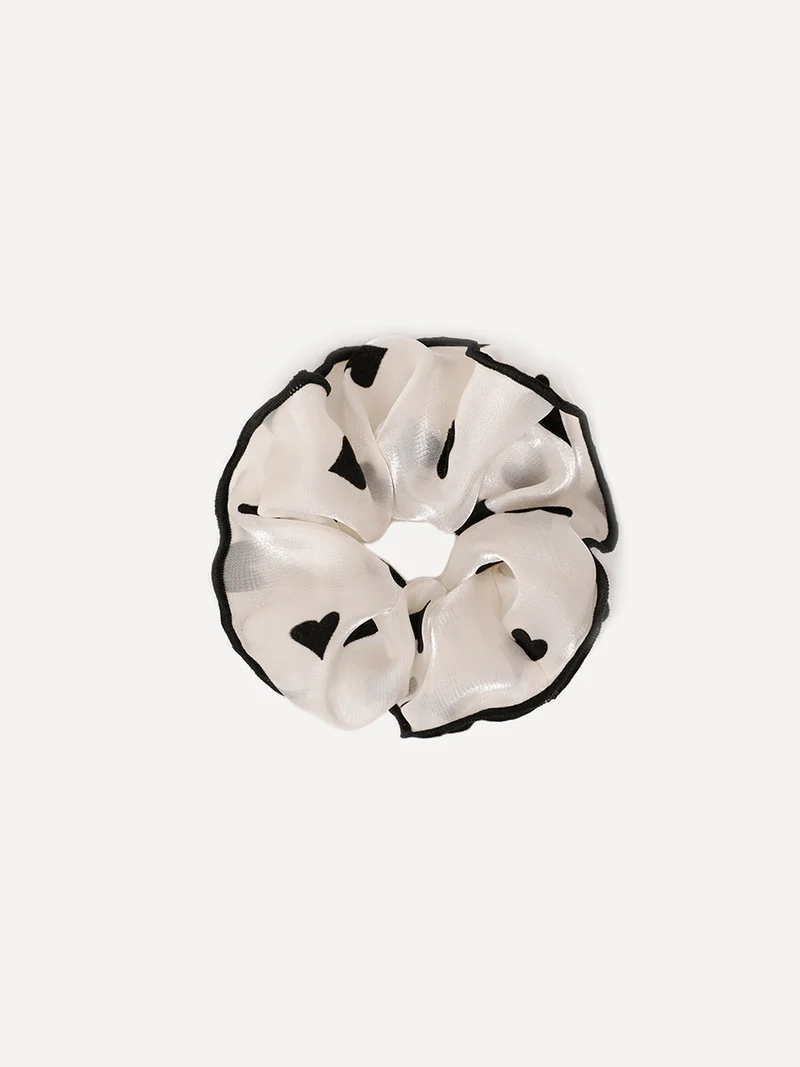 Romantic Heart Scrunchie