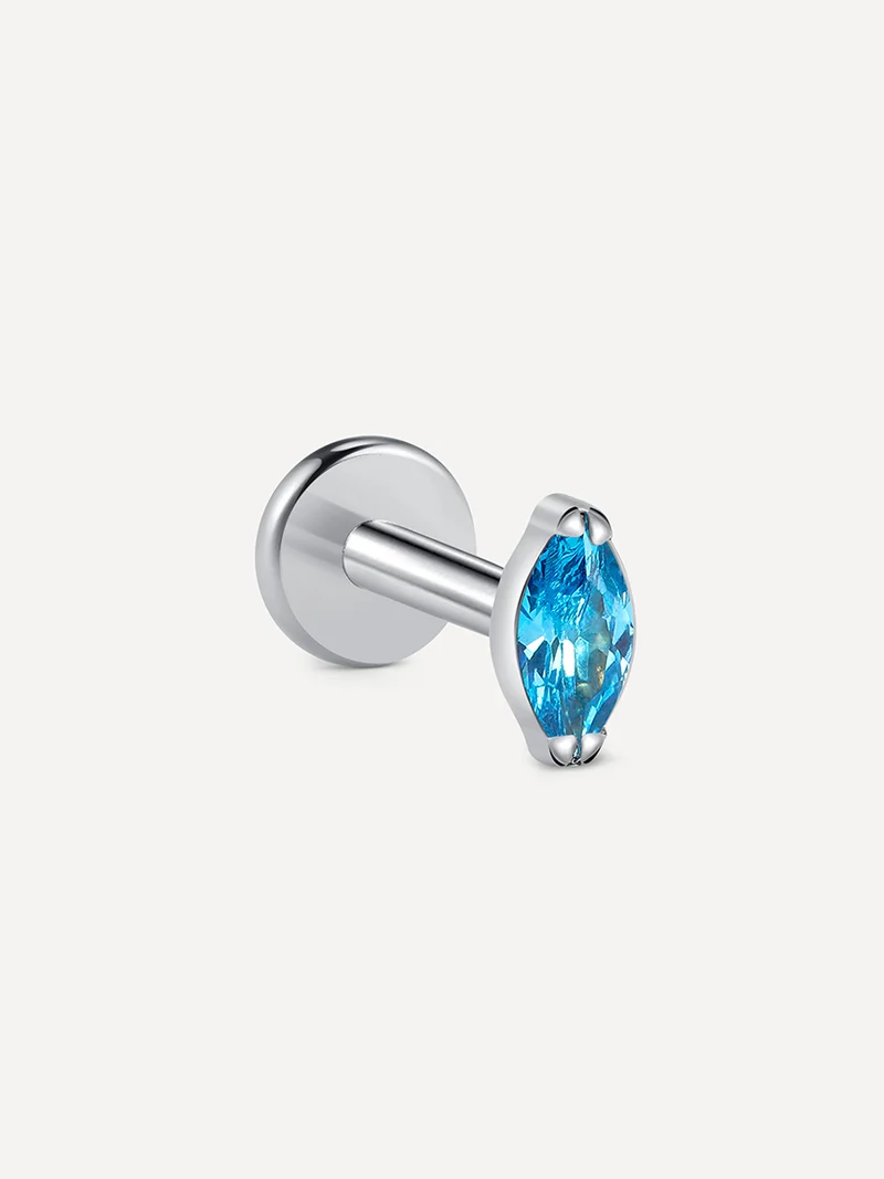 MARQUISE Blue Spark Titan Piercing
