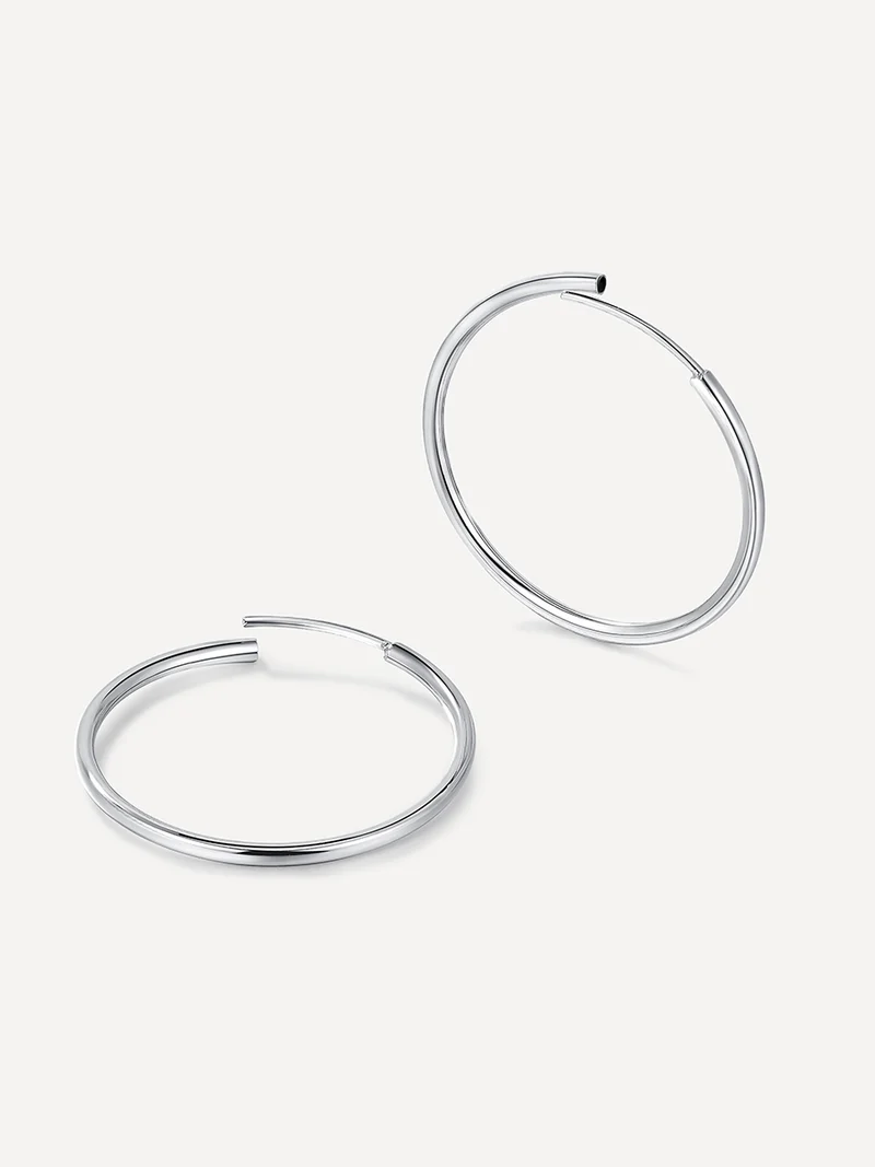 Slim Hoop Large Ohrringe