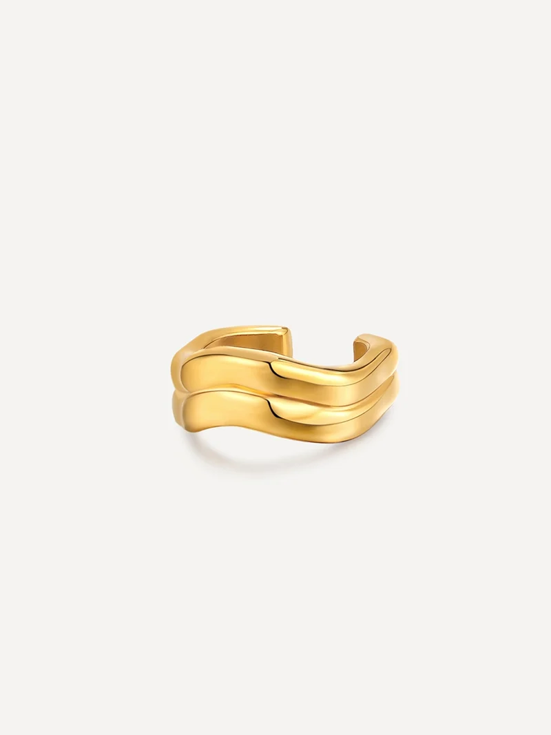 Curvy Wave Earcuff