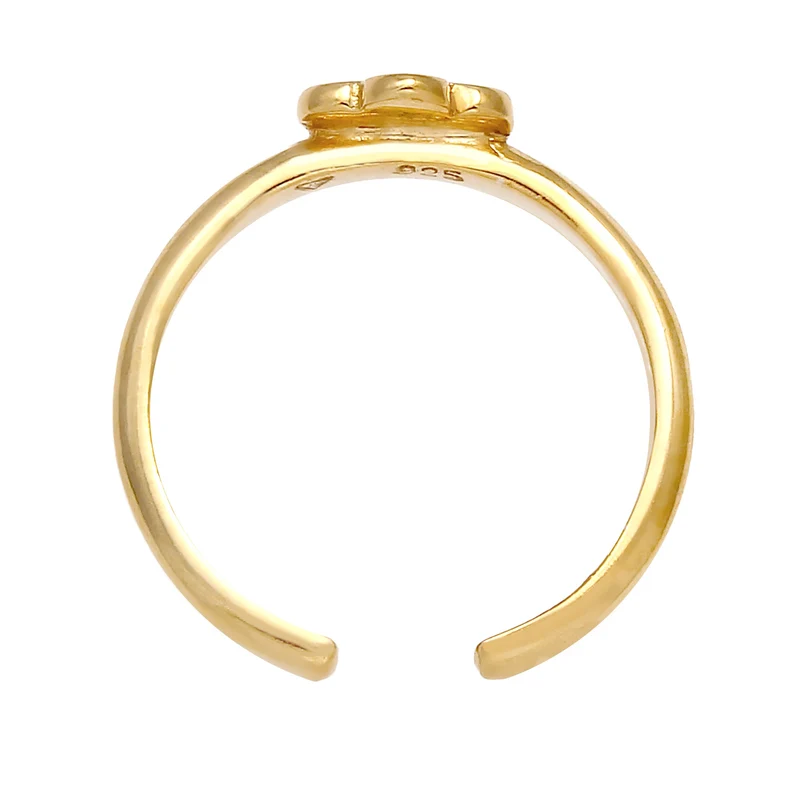Ring Blume | Kristall ( Rosa )