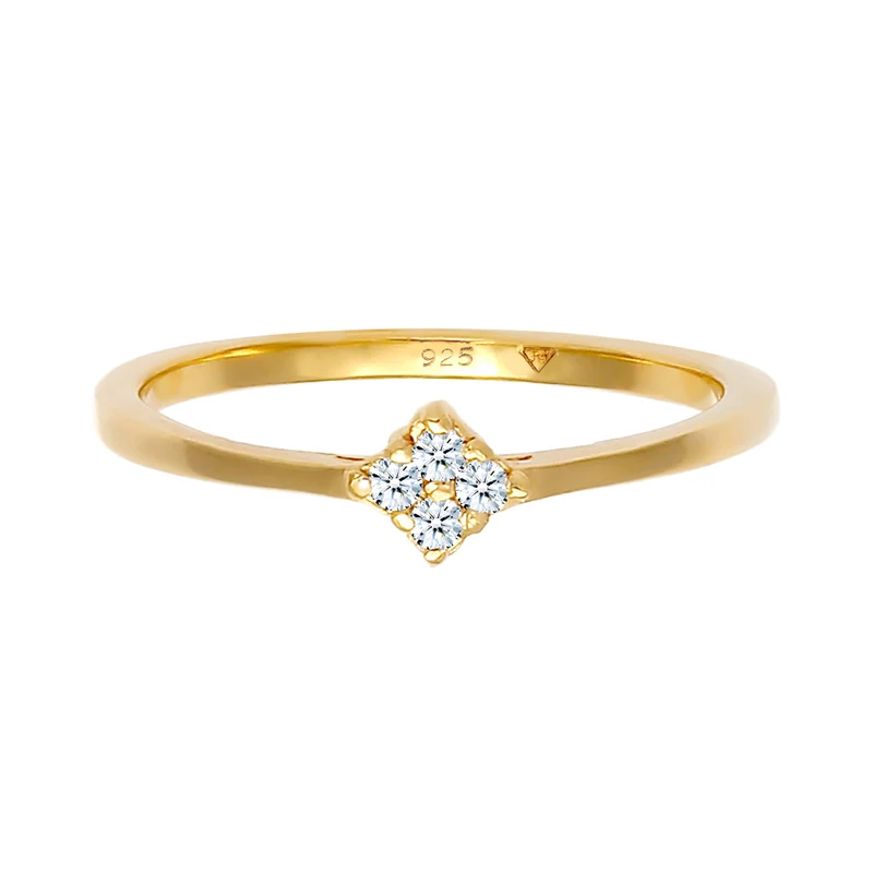 Verlobungsring | Diamant ( Weiß, 0,06 ct )